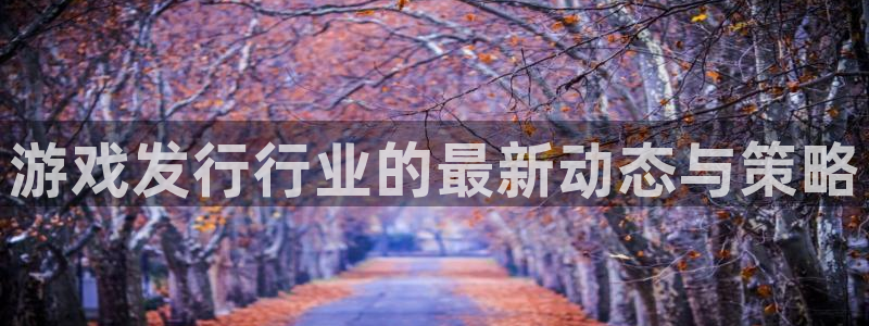 db电竞官网登录注册不了账号：游戏发行行业的最新动态与策略